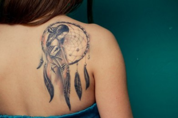 17 Bold Choices For Perfect Dream Catcher Tattoo Design  Psycho Tats