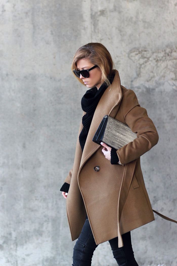 30 Ideas to Wear Your Camel Coats - Pretty Designs