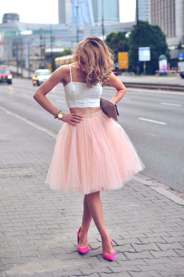 12 Perfect Outfits That Show How To Rock A Tulle Skirt - Pretty Designs