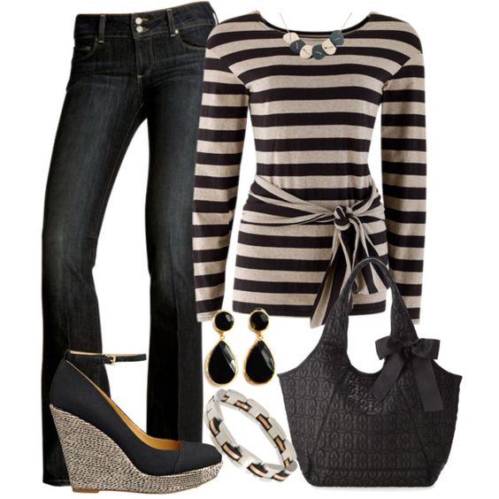 20 Chic Casual Outfit Ideas with Wedges - Pretty Designs