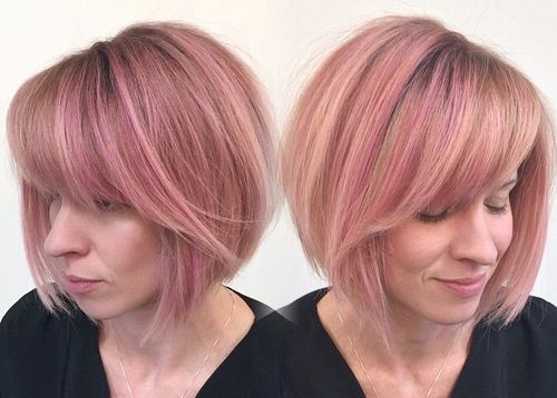 Pastel Pink Bob