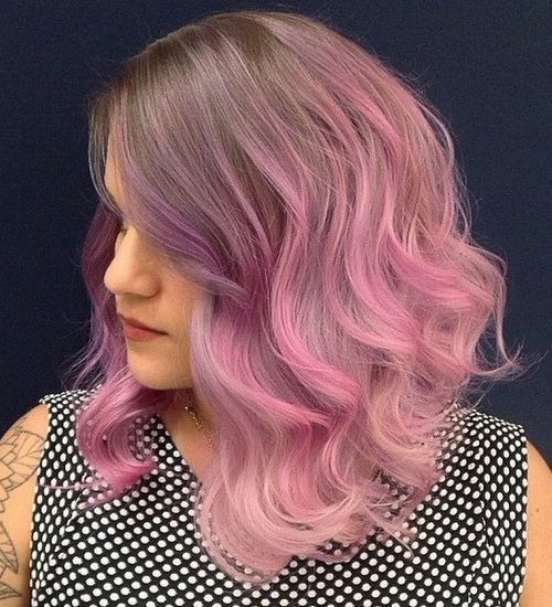 Peach Ombre Hair