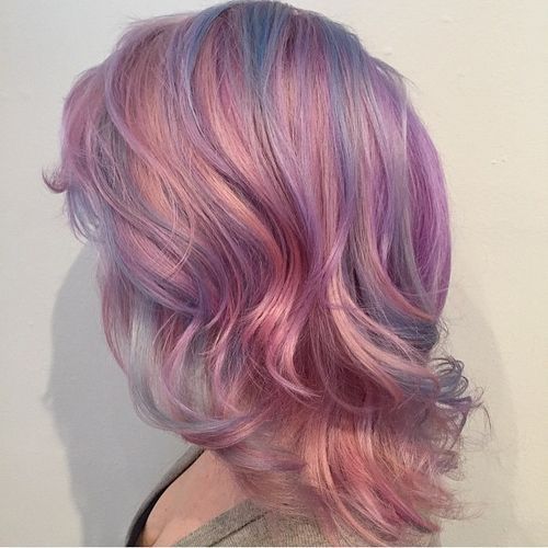 Purple and Pink Hair