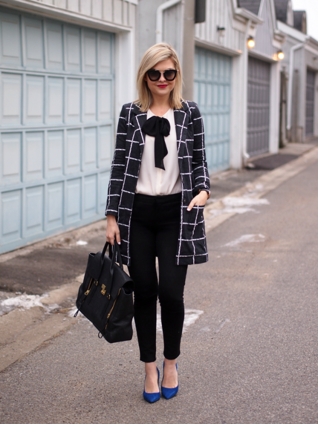 How to Wear Checked Pieces for Winter - Pretty Designs