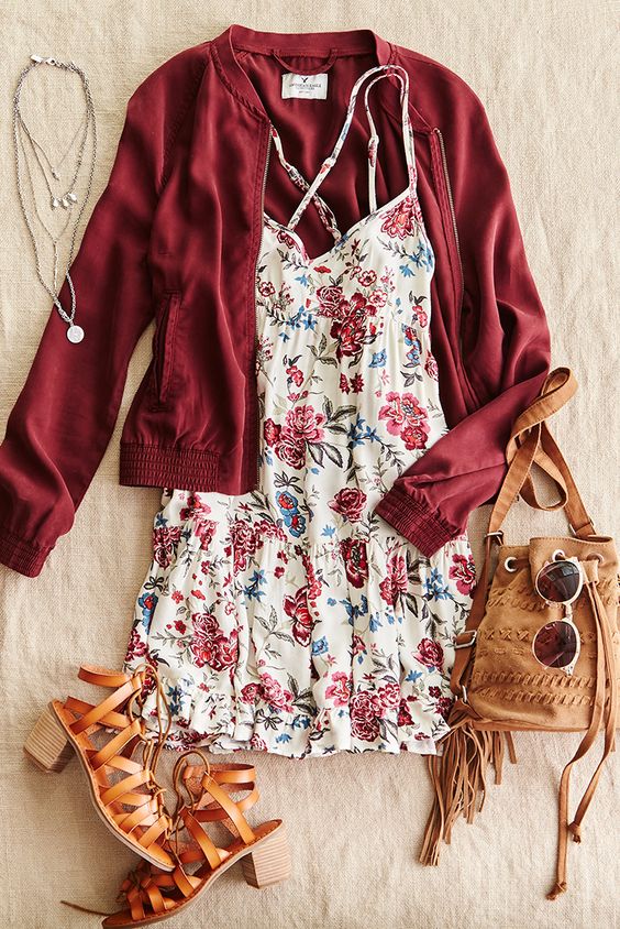 15 Outfit Ideas to Wear a Pretty Dress - Pretty Designs