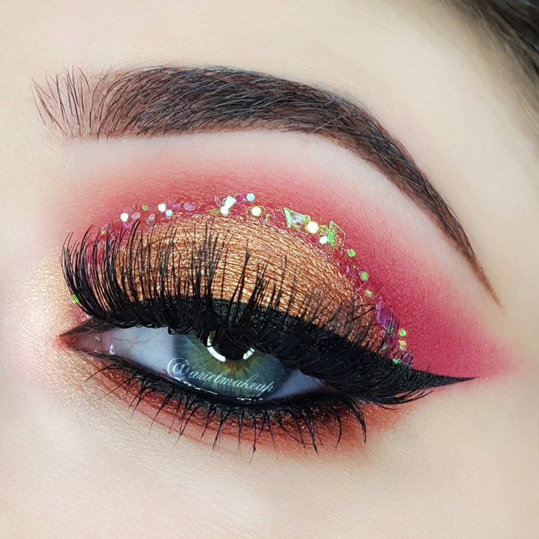 A Collection of 40 Best Glitter Makeup Tutorials and Ideas 2024