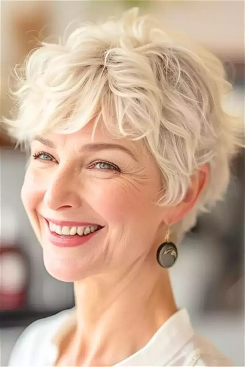 Best Short Haircuts for Women Over 60