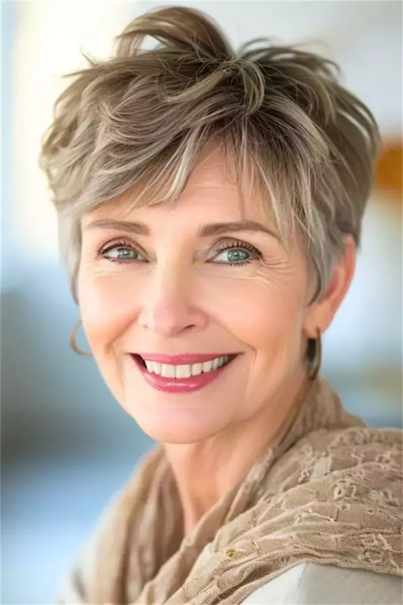 Best Short Haircuts for Women Over 60