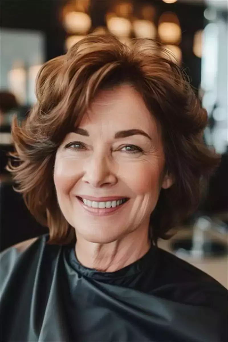 Best Short Haircuts for Women Over 60