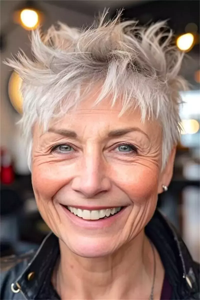 Best Short Haircuts for Women Over 60