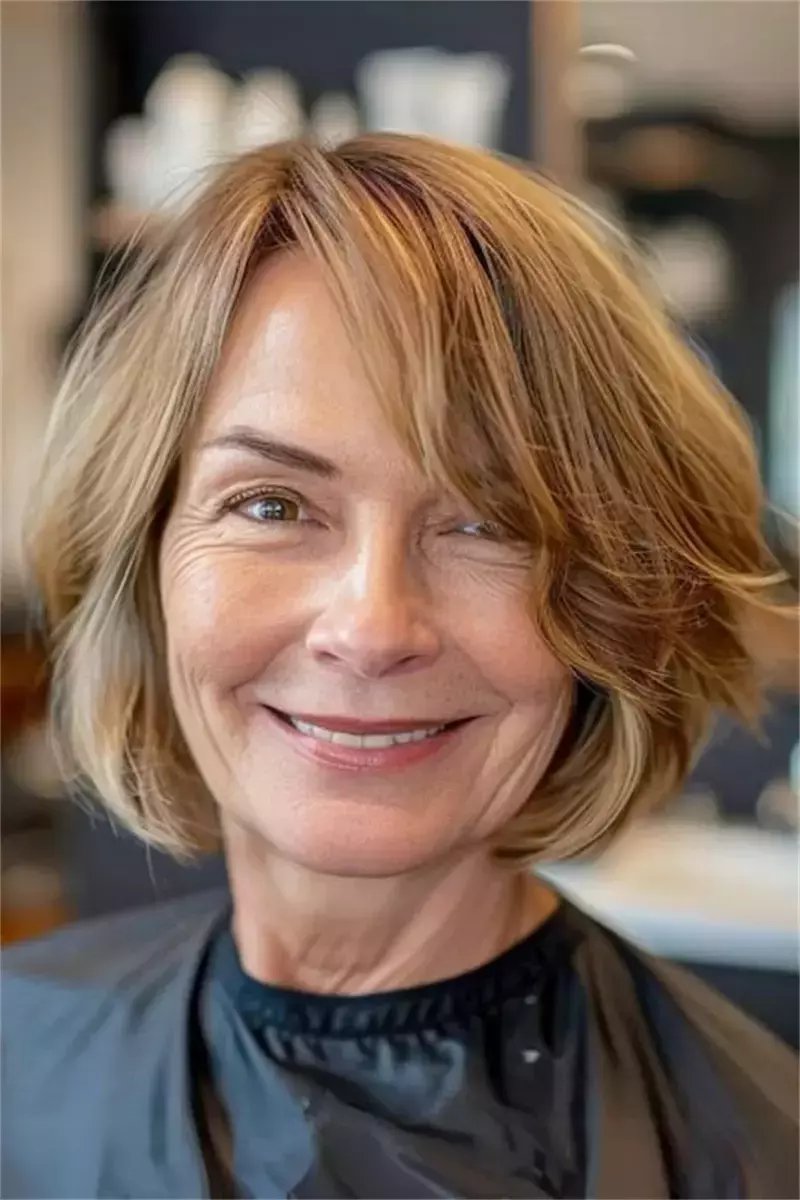 Best Short Haircuts for Women Over 60