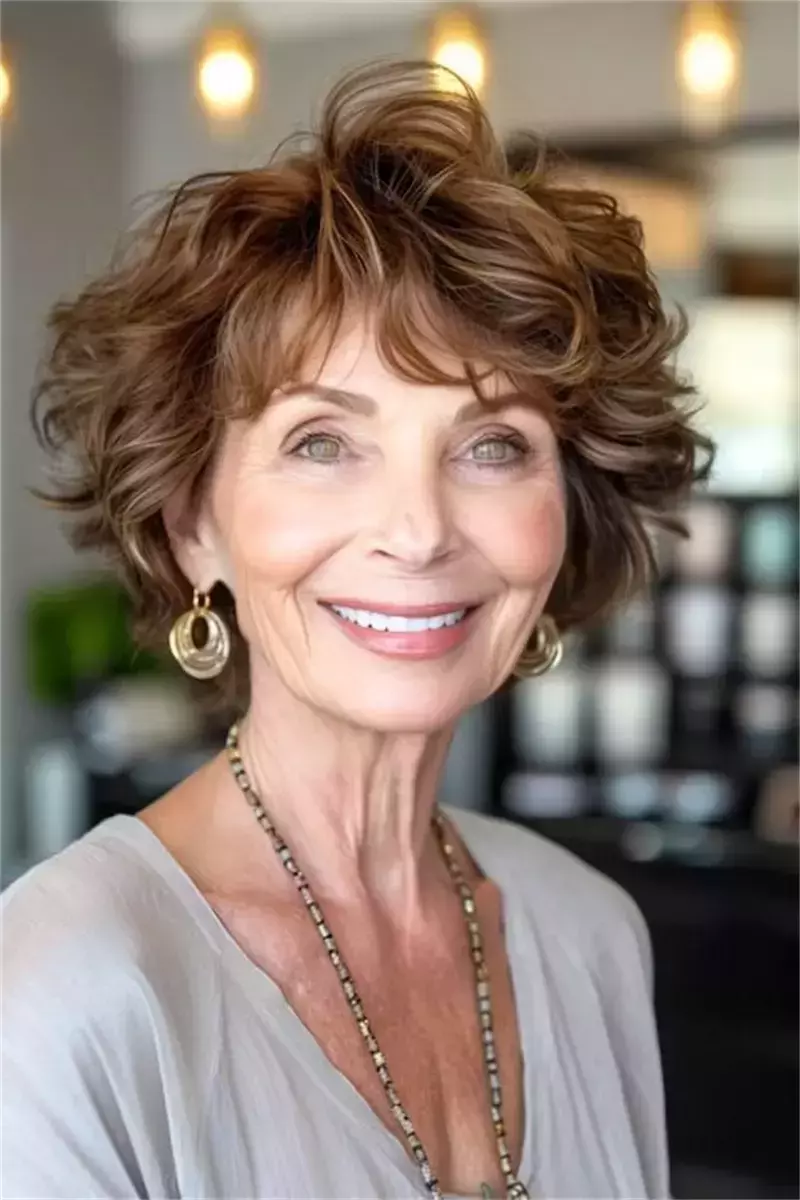 Best Short Haircuts for Women Over 60