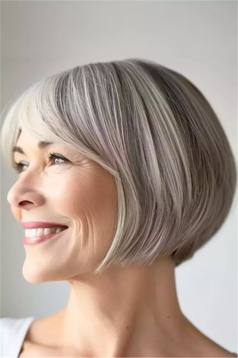 Best Short Haircuts for Women Over 60