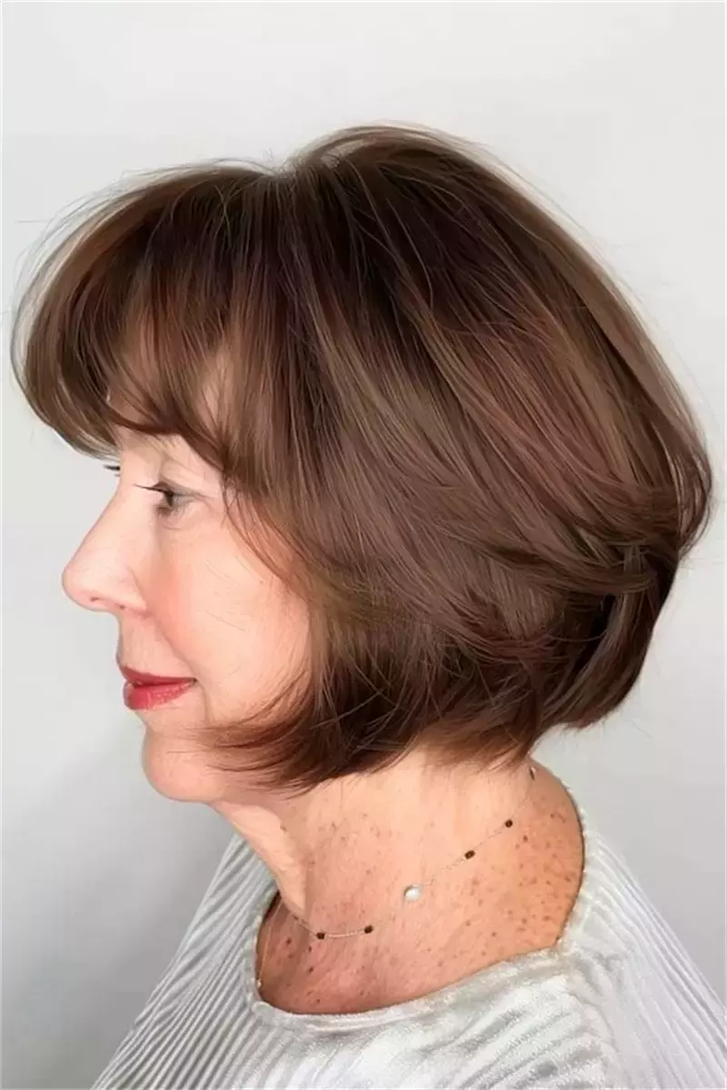 Best Short Haircuts for Women Over 60