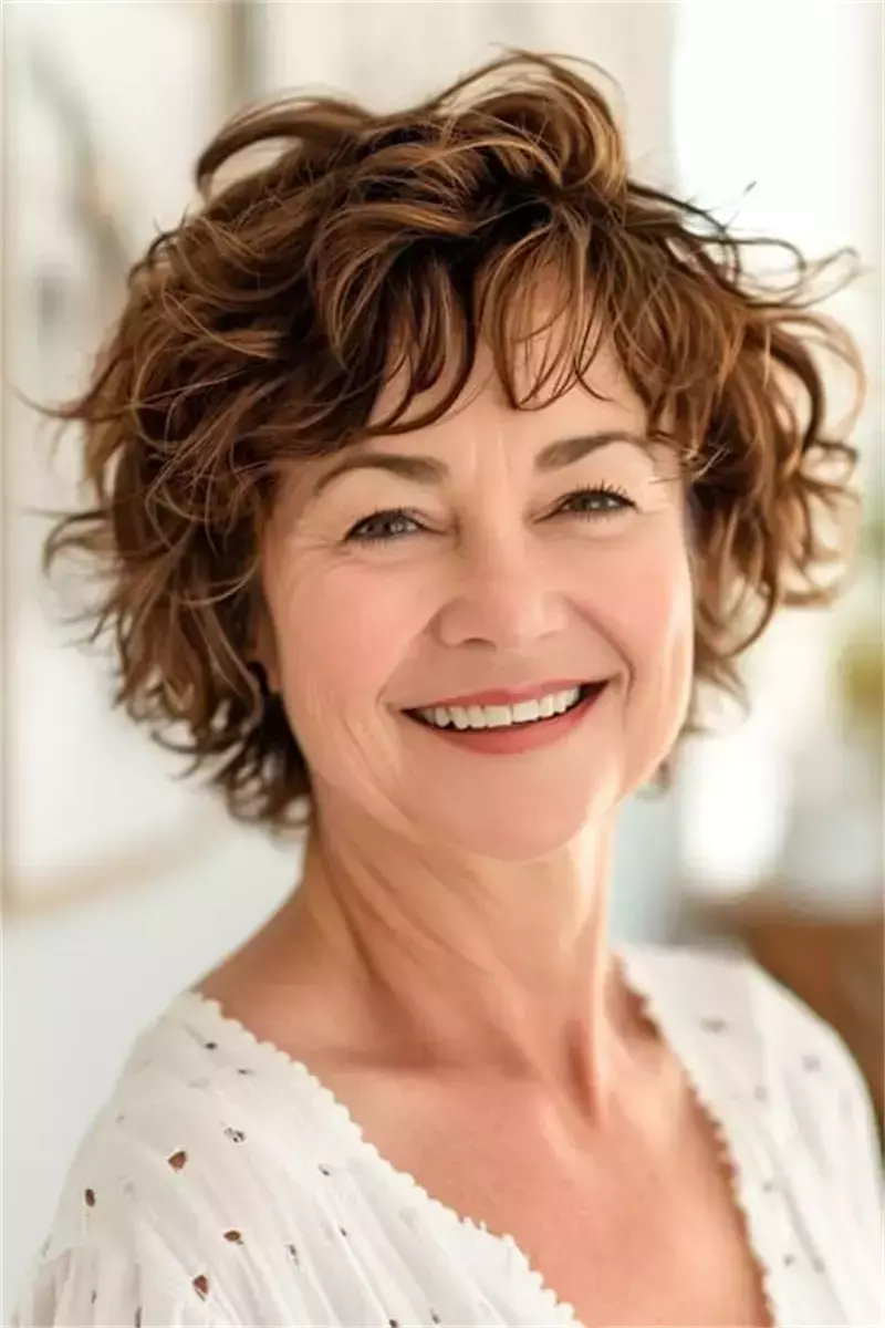 Best Short Haircuts for Women Over 60