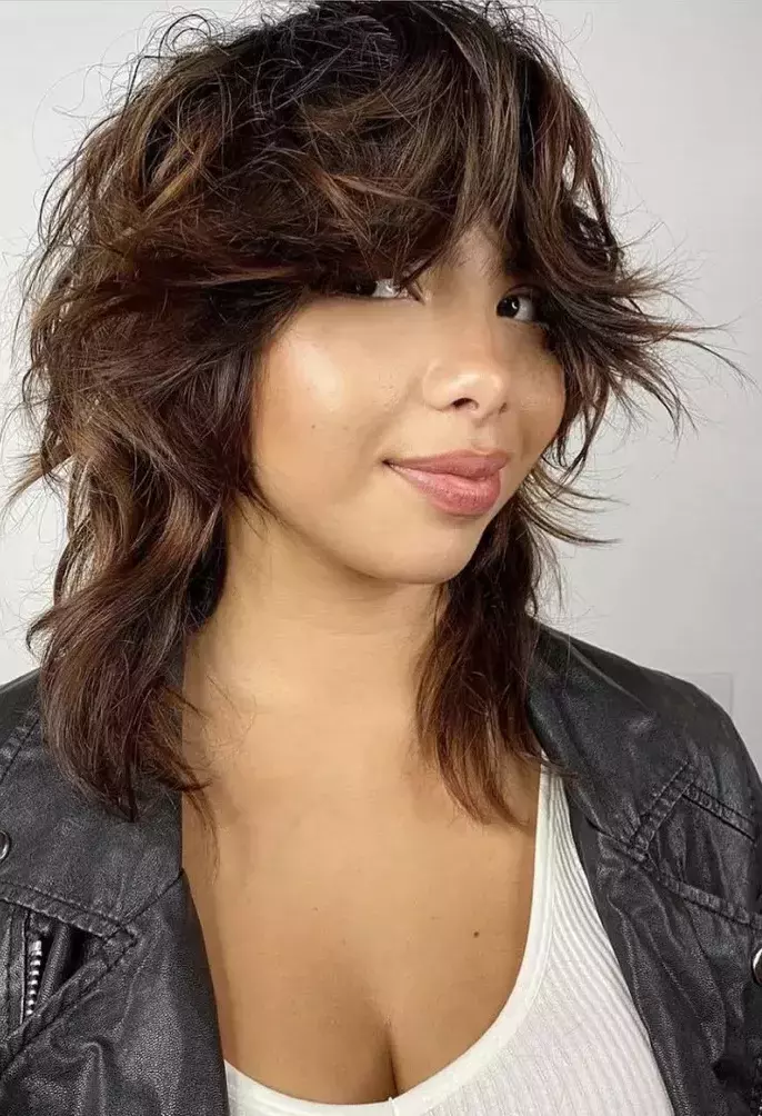 Shaggy Layered Hairstyle