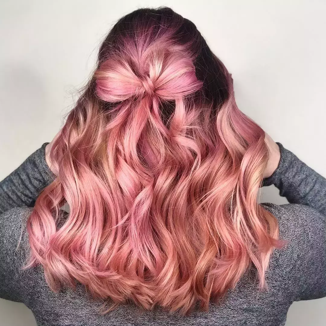 Pink Hair Bow