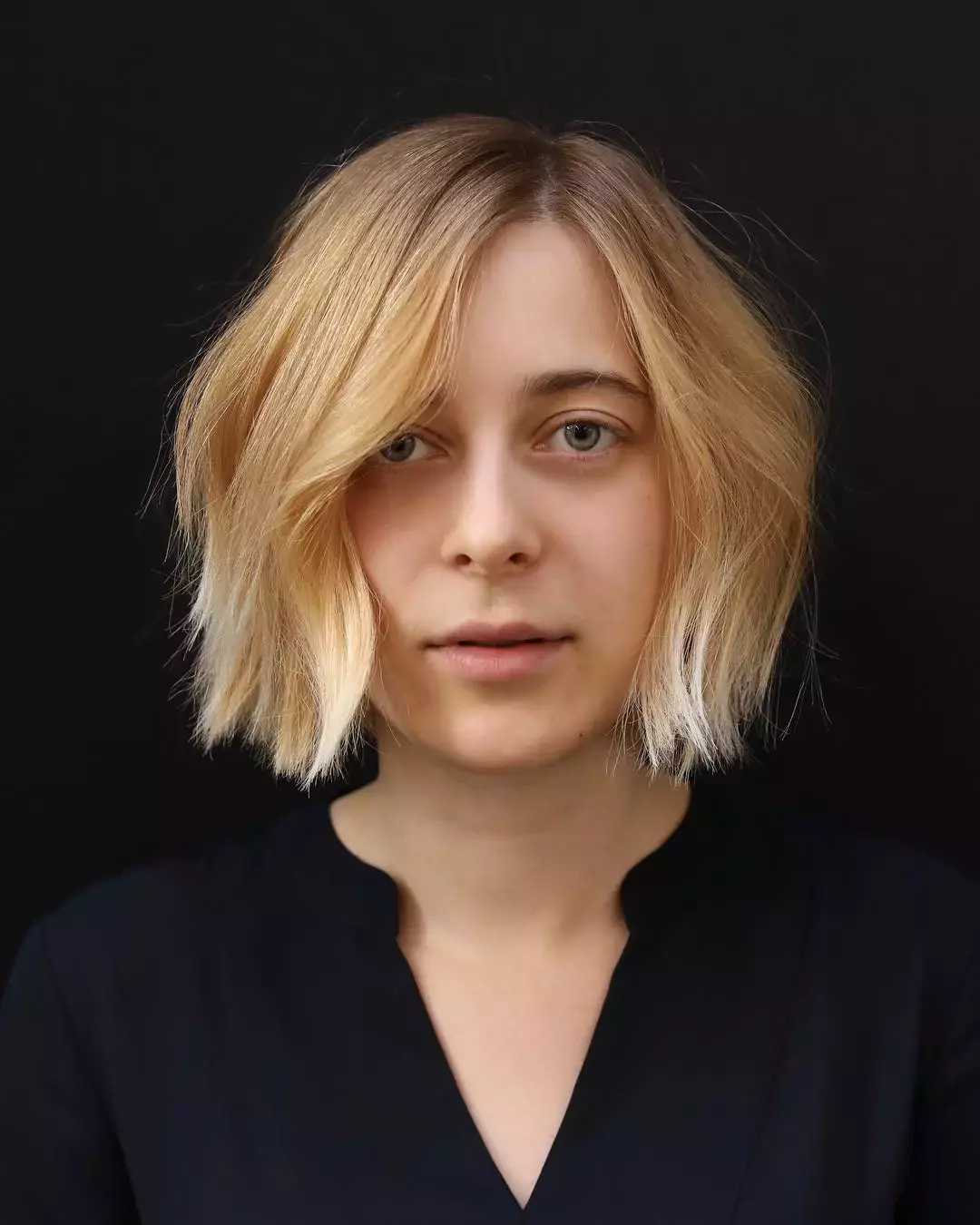 Soft and Blunt Bob