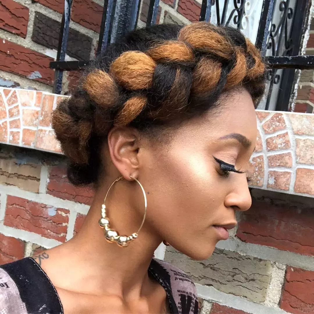 Wrap around halo braid